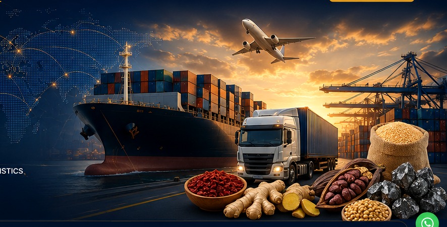 Global logistics visual